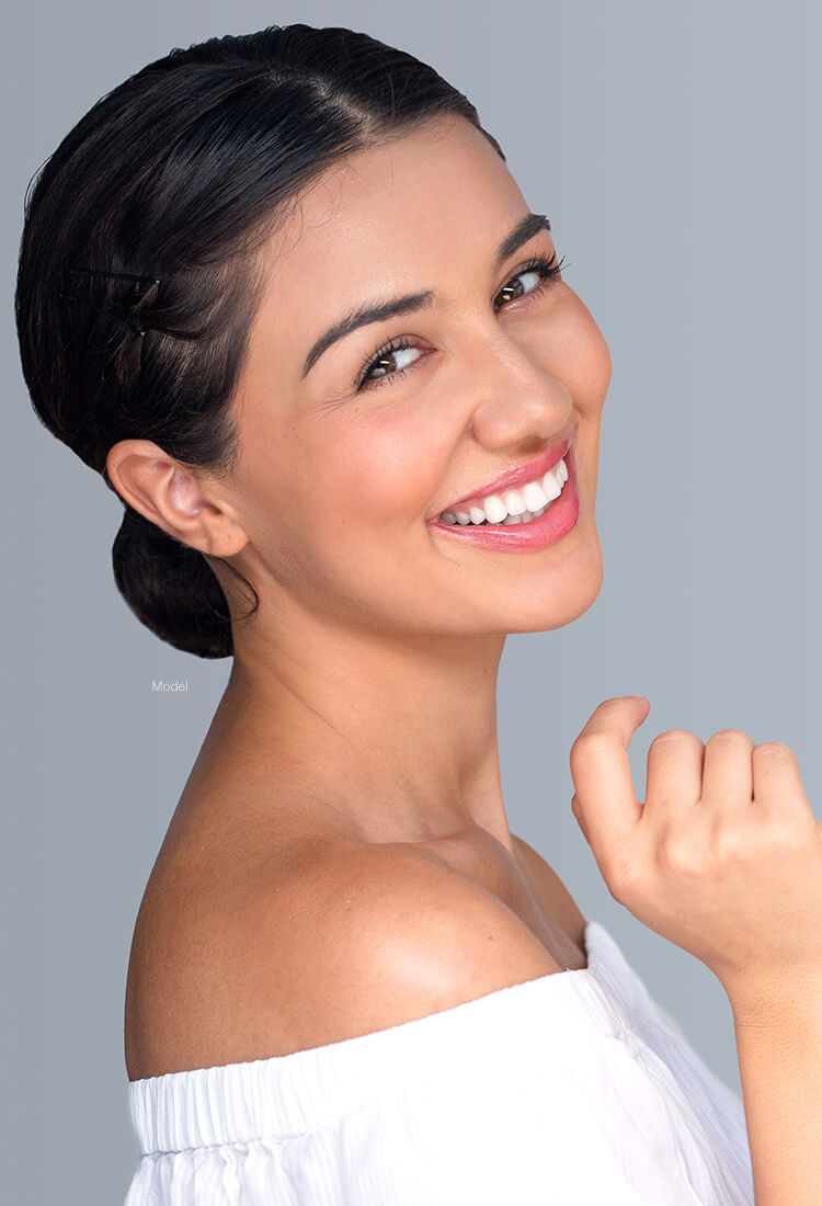 Beautiful smiling woman